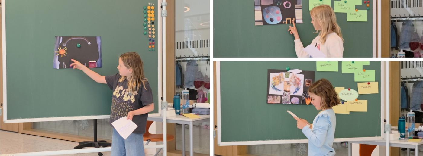 Marina Ploner Präsentation der kreativen Plakate