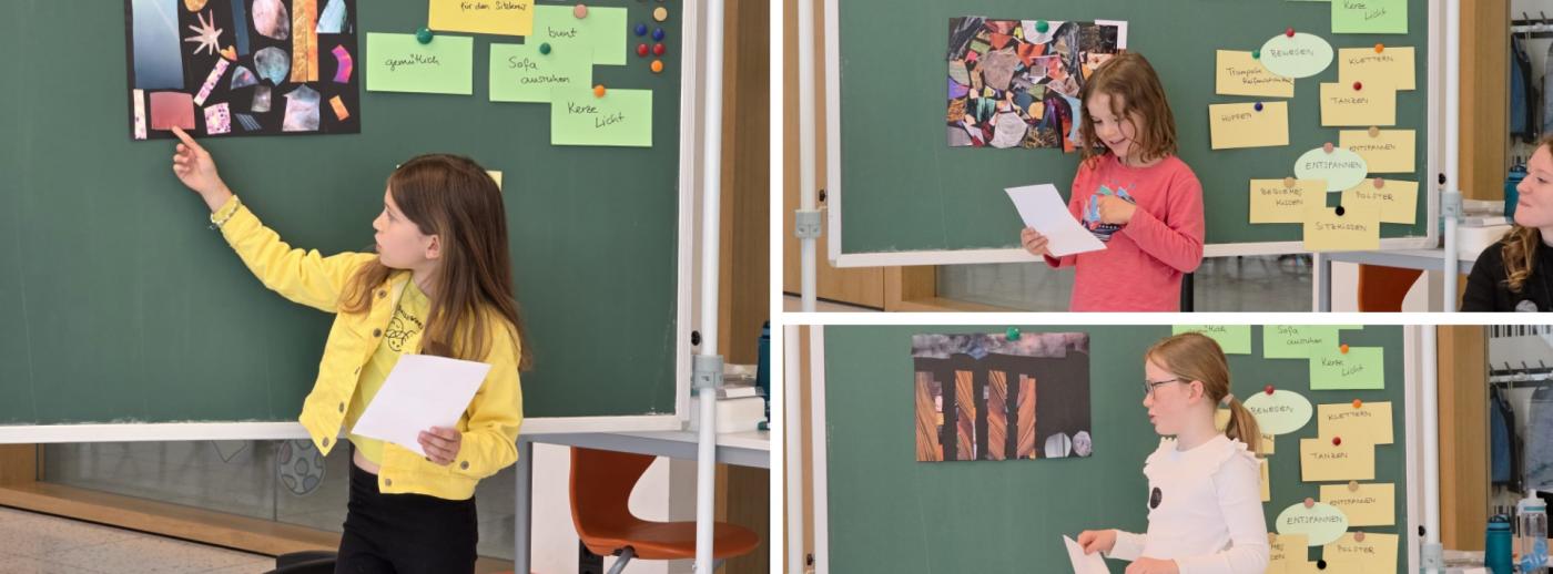 Marina Ploner Präsentation der kreativen Plakate