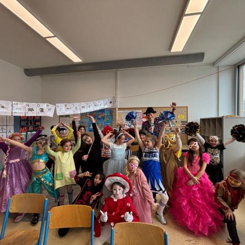 Klassenfoto Fasching