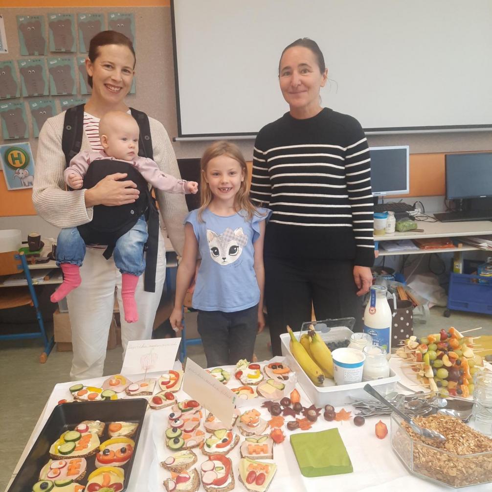 vitaminreiches Buffet in der 2b