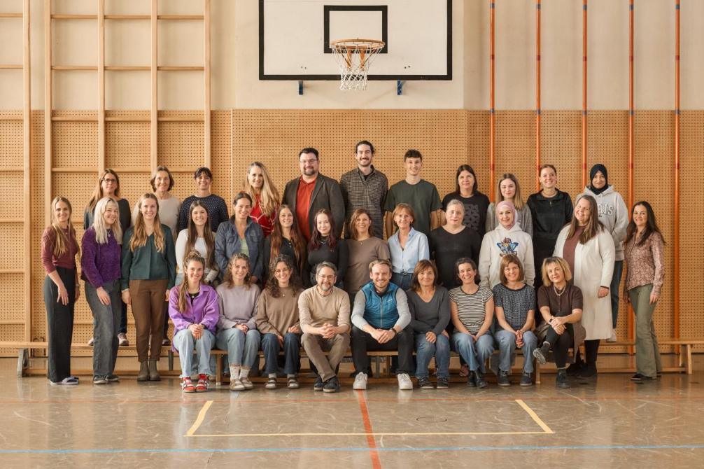 Teamfoto farbe